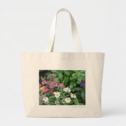 Pink & White Flowers bag