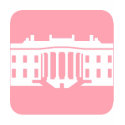Pink White House T-Shirt by onesockjr Pink White House T-Shirt