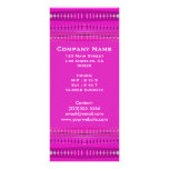 pink white pattern rack cards