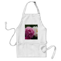 Pink & White Peonies | Rosa & Weiße Pfingstrosen aprons by HortusFloridus Pink & White Peonies | Rosa & Weiße Pfingstrosen aprons