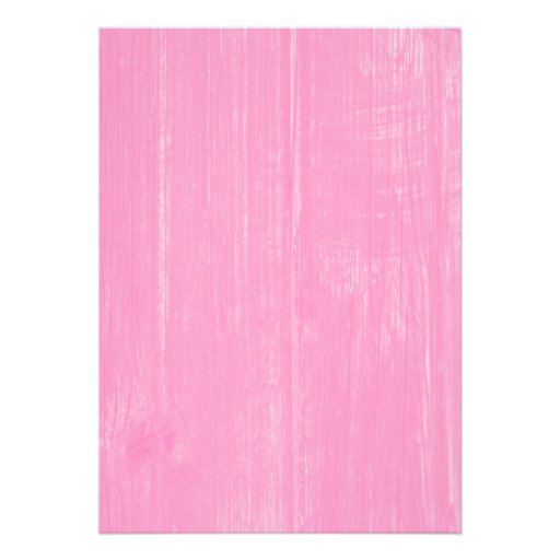 Pink White Rustic Lace Wood Wedding Invitations