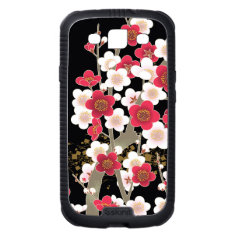 Pink & White Sakura Vintage Japanese Flower Galaxy S3 Covers