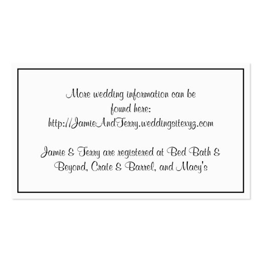 Pink White Stripe, Lime Green Ribbon Business Cards (back side)