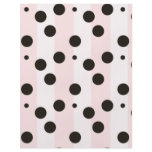 Pink White With Black Spots flyers