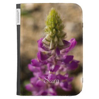 Pink Wildflowers Cases For The Kindle
