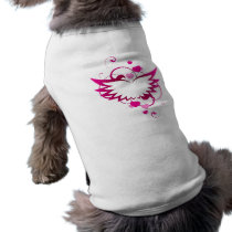 pink wings of an angel pet clothing by TiggersWorld pink wings of an angel pet clothing