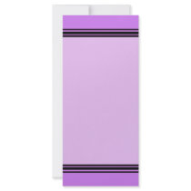 pink with purple black lines rack card template