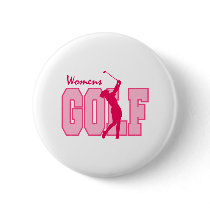 Pink Women's Golf buttons by shopaholicchick Pink Women's Golf buttons