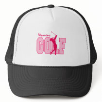Pink Women's Golf hats by shopaholicchick Pink Women's Golf hats