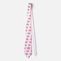 Pink Women's Golf Neck Tie