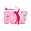 Pink Women's Golf t-shirts