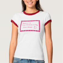Pink Writing Tshirt