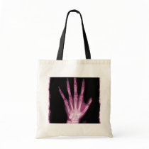 Pink X-ray Skeleton Hand Bags