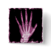 Pink X-ray Skeleton Hand
