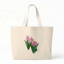 Pink yacinths All in a Row bags