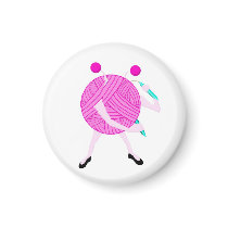 pink yarn gremlin magnets by blabigail pink yarn gremlin magnets