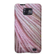 Pink Yarn Samsung Galaxy SII Cover