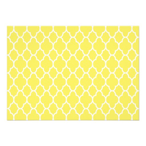 Pink & Yellow Curvy Invitations