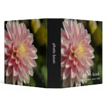 Pink & Yellow Dahlia binders by HortusFloridus Pink & Yellow Dahlia binders