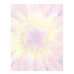 Pink & Yellow Dahlia Letterhead