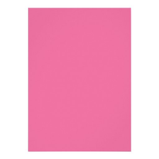 Pink Yellow Gerbera Daisy Wedding Invitation