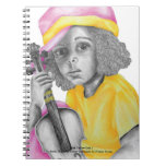Pink Yellow Girl 1 Notebook notebooks