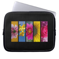 Pink & Yellow Macro Flowers Computer Sleeves