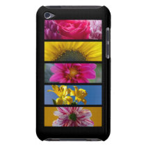 Pink & Yellow Macro Flowers iPod Case-Mate Case