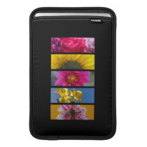 Pink & Yellow Macro Flowers MacBook Sleeve