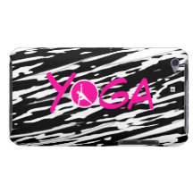 Pink Yoga Zebra Skin iPod Touch Case-Mate Case