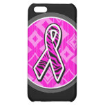 pink zebra awareness ribbon iPhone 5C cases