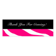 Pink Zebra zazzle_profilecard