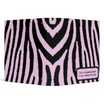 Pink Zebra Keepsake Album Binder by malibuitalian Pink Zebra Keepsake Album Binder