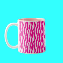 Pink Zebra mugs