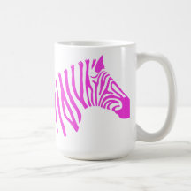 Pink Zebra Mug