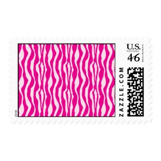 Pink Zebra stamp