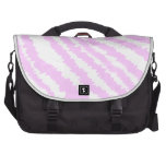 Pink Zebra Print, Animal Pattern. Commuter Bags