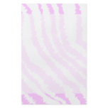 Pink Zebra Print, Animal Pattern. Flyer Design