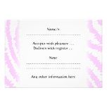 Pink Zebra Print, Animal Pattern. Invitations