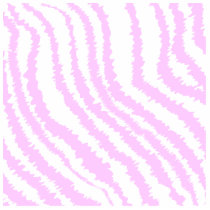 Pink Zebra Print, Animal Pattern. Acrylic Cut Out