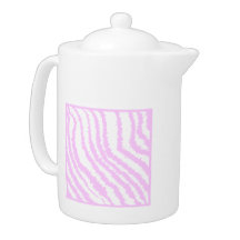 Pink Zebra Print, Animal Pattern.