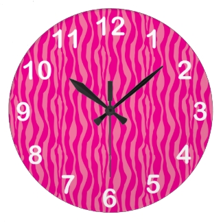 Pink Zebra Print Pattern