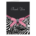 Pink Zebra Thank You Cards