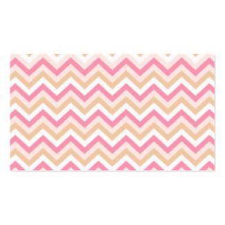 Pink Zigzag Mommy Calling Card Business Card