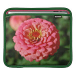 Pink Zinnia sleeve Ipad Sleeve
