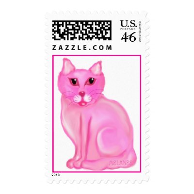 Pinkaholic Postage by totallypainted