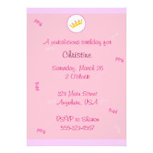 Pinkalicious invitation