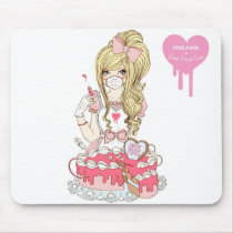 Pinkarol for Drop Dead Cute mousepads