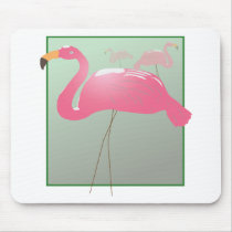 PinkFlamingo Mouse Pad