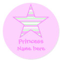 pinkgreencccstar2, Princess, Name here stickers by SayItNow pinkgreencccstar2, Princess, Name here stickers
